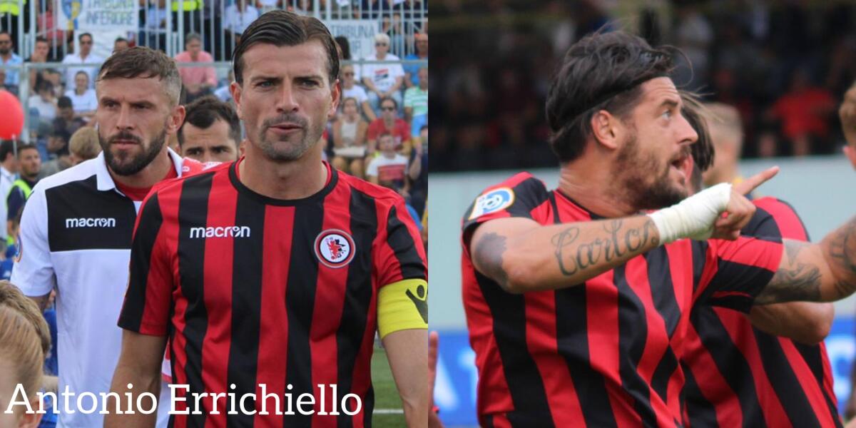 Calciomercato, anche Gentile e Anelli al Seregno - Immagine in evidenza: Federico Gentile e Cristian Anelli - crediti (di entrambe le foto): Antonio Errichiello