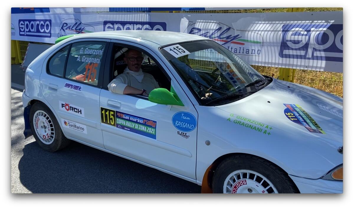 SQUADRA CORSE CITTA' DI PISA BEN CON GUERZONI AL SAN MARINO RALLY, CON TONETTI PRESENTE AL RALLY CASENTINO. - 