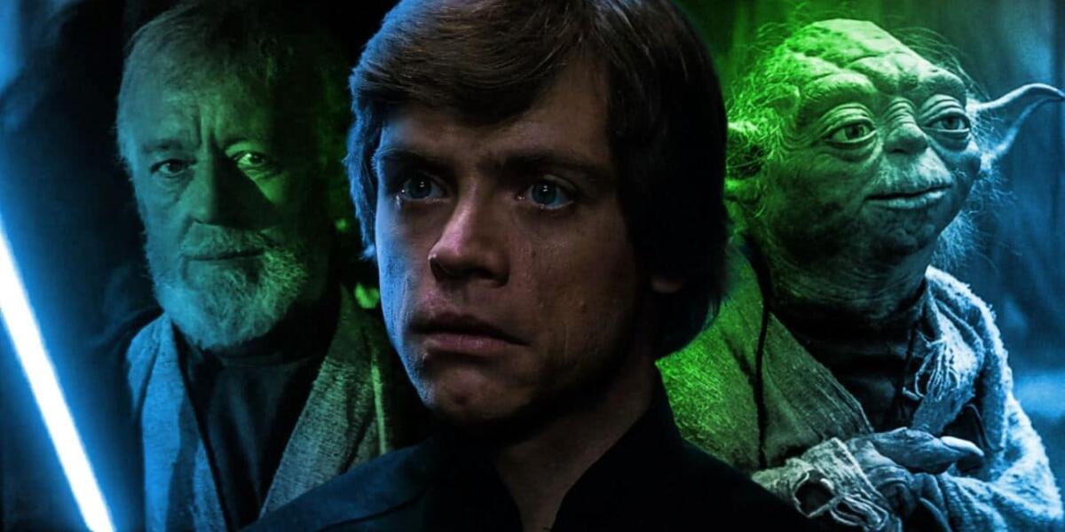 Episodio VI: una scena tagliata svela perché Obi-Wan ha mentito a Luke su suo padre - Luke, Yoda e Obi-Wan.
Da: screenrant