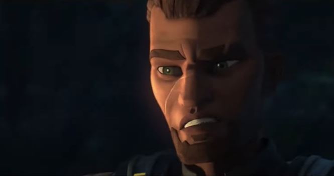 Un giovane Saw Gerrera in The Bad Batch
