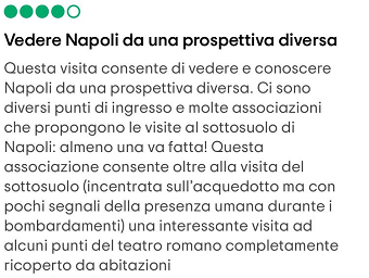 napoli sotterranea orari