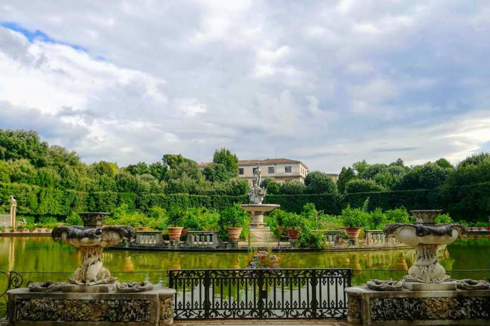 the boboli gardens