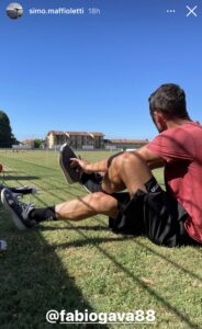 Gavazzi si allena con Sciaudone del Cosenza e Bergamelli della Ternana