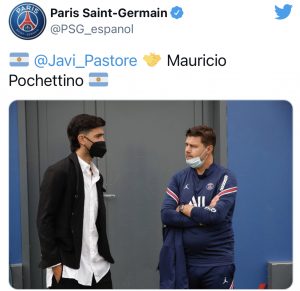 Tweet del PSG