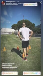 Gavazzi si allena con Sciaudone del Cosenza e Bergamelli della Ternana