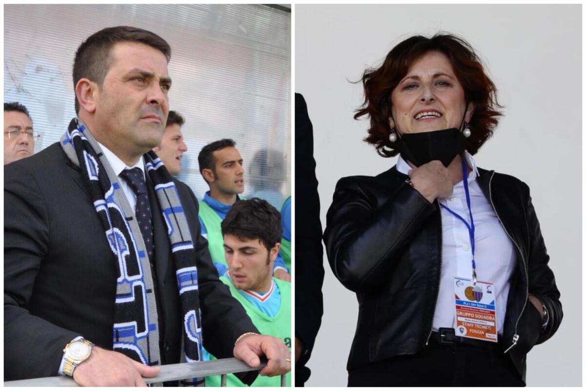Ufficiale: ecco quanto è costato il passaggio del Foggia da Pintus a Canonico - Immagine in evidenza: Nicola Canonico e Maria Assunta Pintus - crediti foto: Nicola Canonico (A.S. Bisceglie srl Pagina Ufficiale), Maria Assunta Pintus (Calcio Foggia 1920)