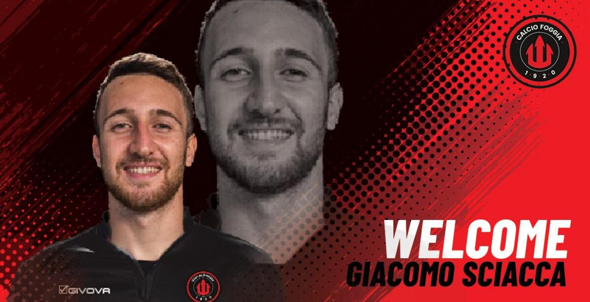 Calciomercato Foggia, UFFICIALE: per la difesa c'è Sciacca - Immagine in evidenza: Giacomo Sciacca - crediti foto: sito ufficiale Calcio Foggia 1920