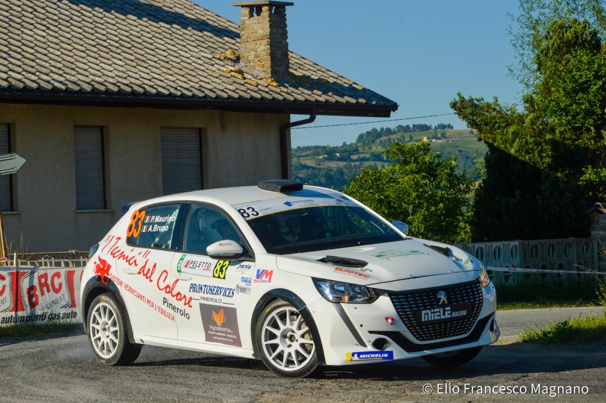 VM MOTOR TEAM, PIERLUIGI MAURINO AL VIA DEL RALLY DEL FRIULI - 