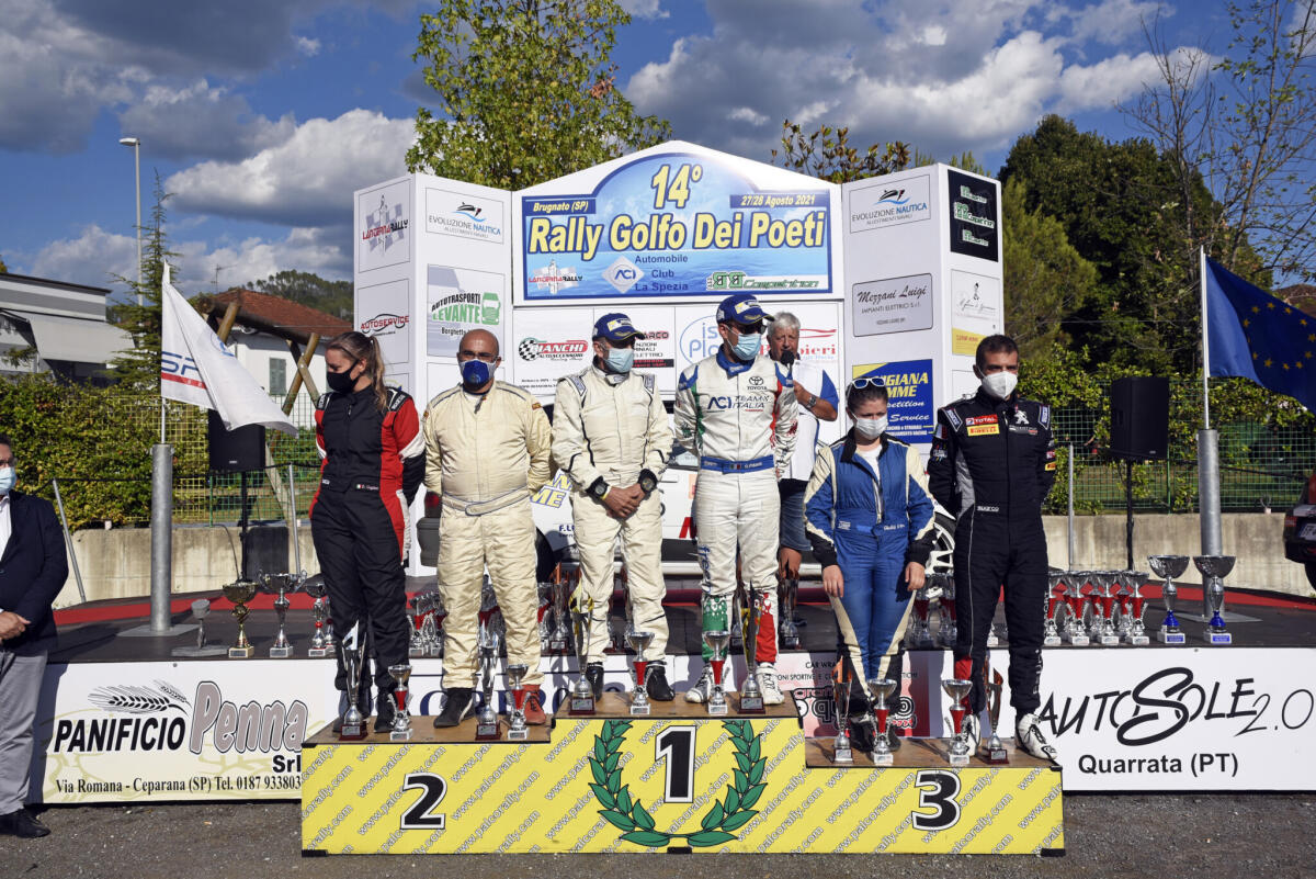 Pisani - Cesaretti vincono il Rally Golfo dei Poeti - 