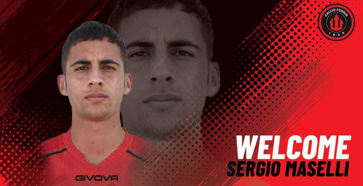 Chi è Sergio Maselli, nuovo centrocampista del Foggia - Immagine in evidenza: Sergio Maselli - crediti foto: sito ufficiale Calcio Foggia 1920