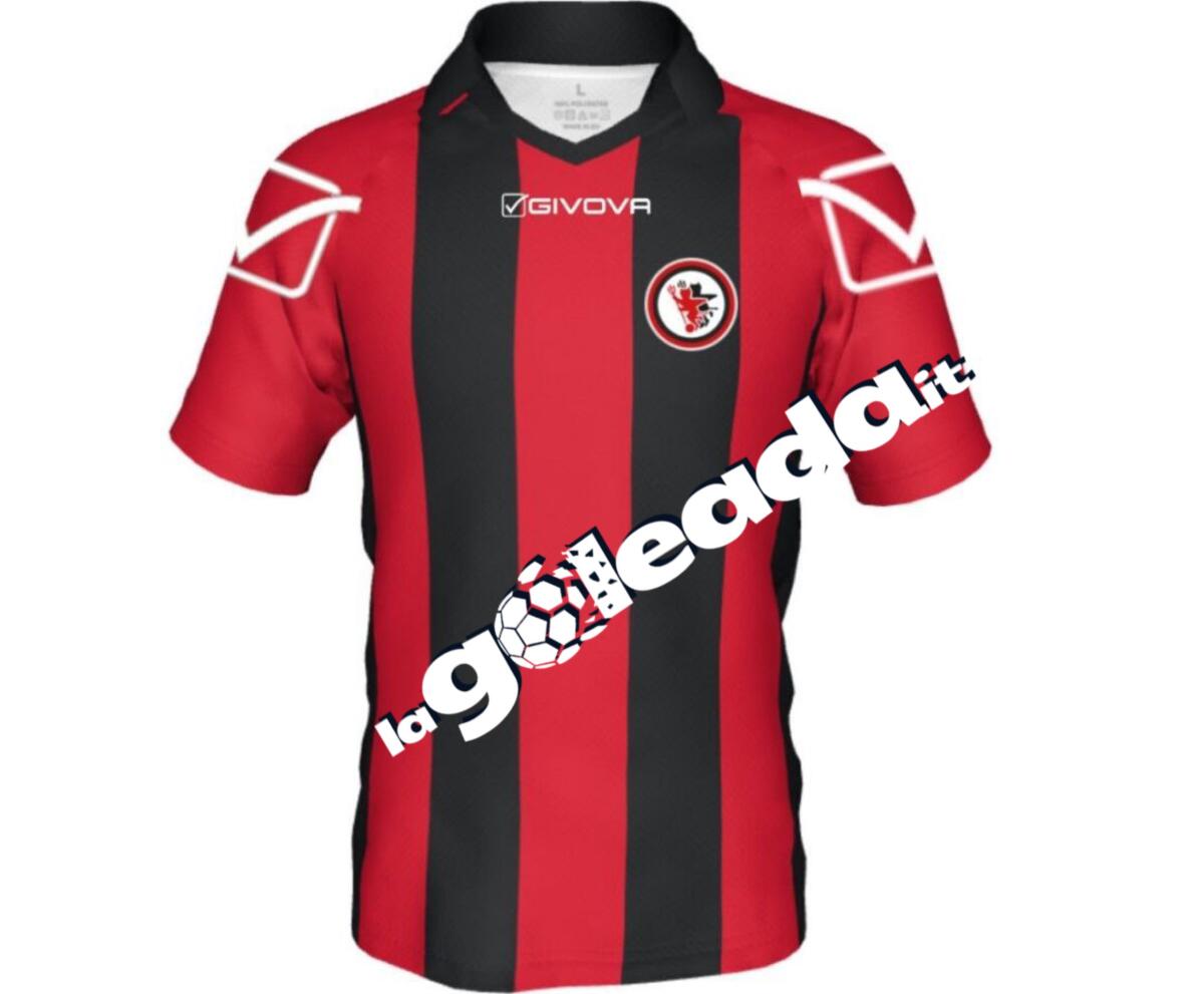 Come potrebbe essere secondo noi la nuova maglia del Foggia - Render maglia Foggia - crediti: lagoleada.it