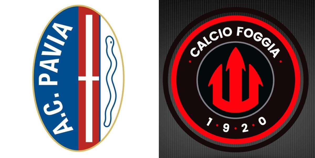Foggia, altra vittoria in amichevole: 0-2 al Pavia - Immagine in evidenza: Pavia-Foggia - crediti foto (rispettivamente per i due stemmi): pagine ufficiali Facebook A.C. Pavia 1911 e Calcio Foggia 1920