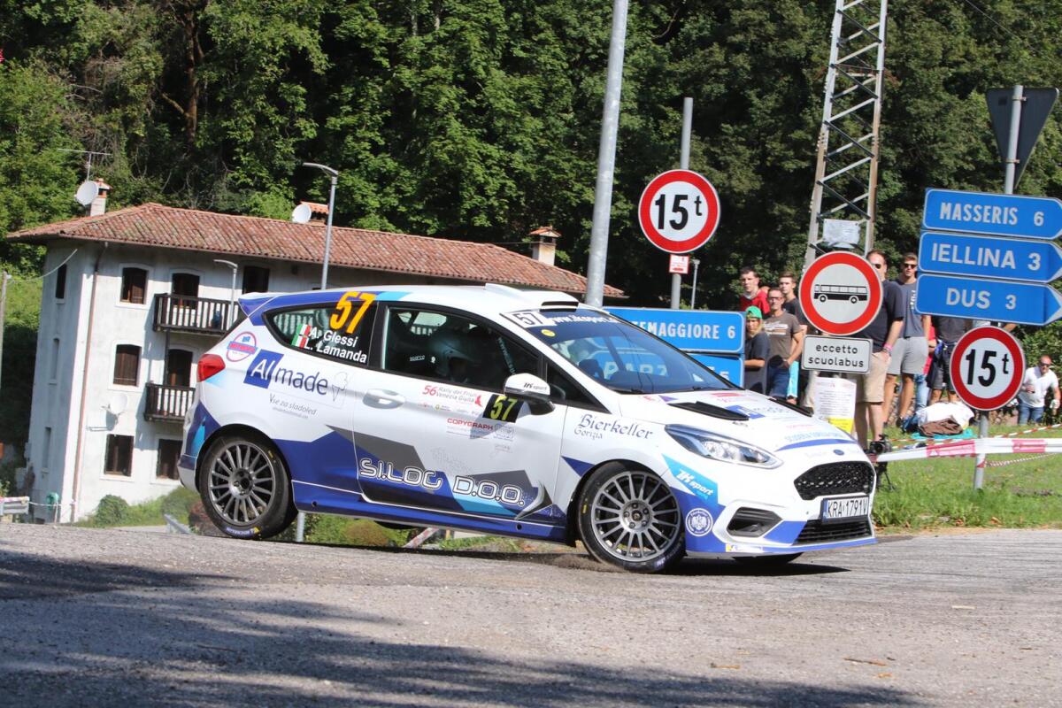 Al Rally Friuli Venezia Giulia per la Gorizia Corse gloria solo con Glessi-Lamanda - 