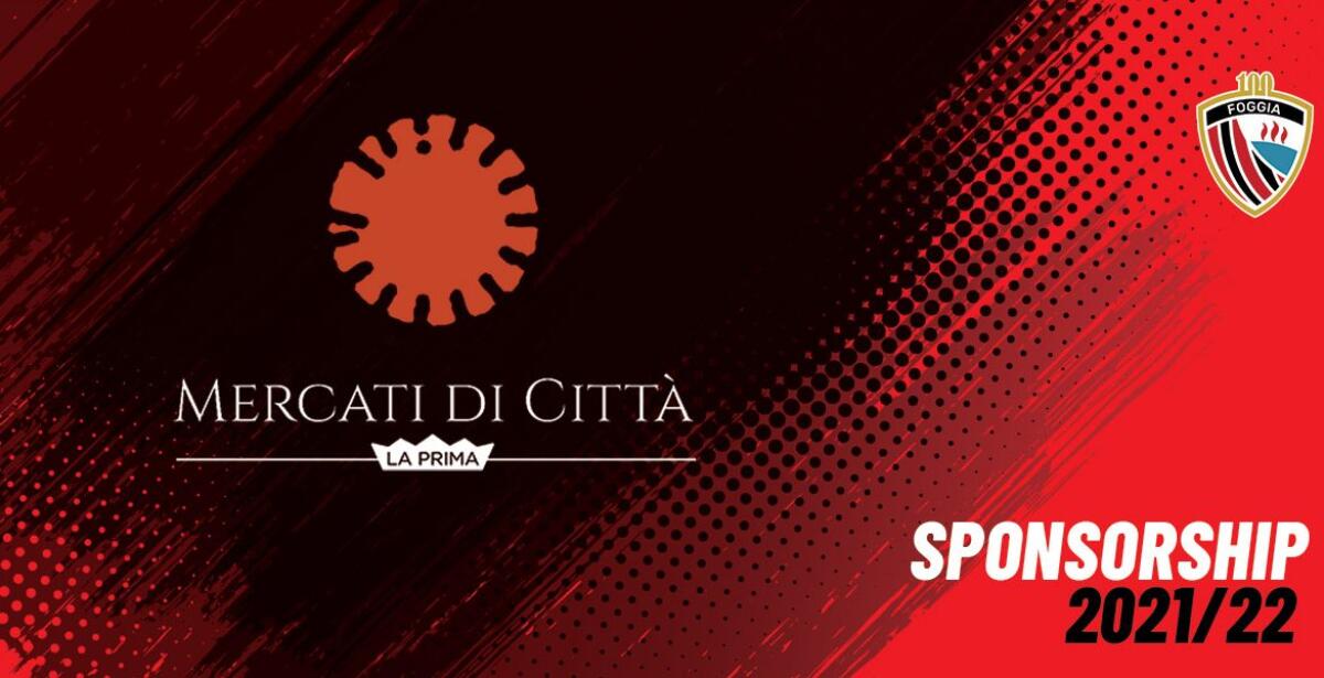Foggia, accordo rinnovato con i Mercati di Città - La Prima - Immagine in evidenza: Mercati di Città - La Prima e Calcio Foggia ancora insieme - crediti foto: sito ufficiale Calcio Foggia 1920