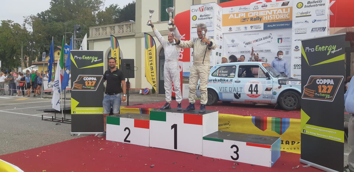 COPPA 127 PRO ENERGY AL RALLY DEL FRIULI HISTORIC - 