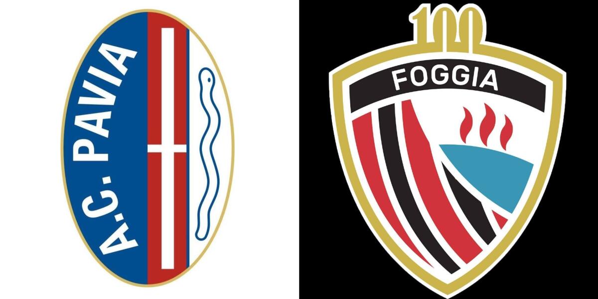 Amichevole Pavia-Foggia: i tagliandi - Immagine in evidenza: Pavia-Foggia - crediti foto (rispettivamente per i due stemmi): pagine ufficiali Facebook A.C. Pavia 1911 e Calcio Foggia 1920