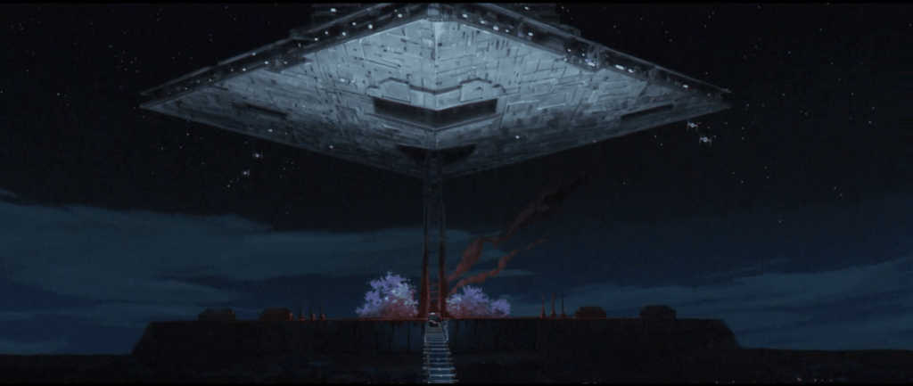 La Base Imperiale, inspirata a quella su Jedha