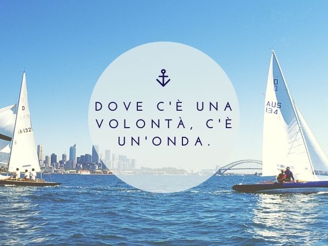 Dove c'è una volontà, c'è un'onda.