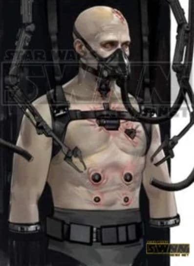 Concept art di Darth Vader nella serie.Da: SWNN