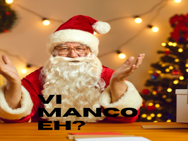 Vi manco eh?