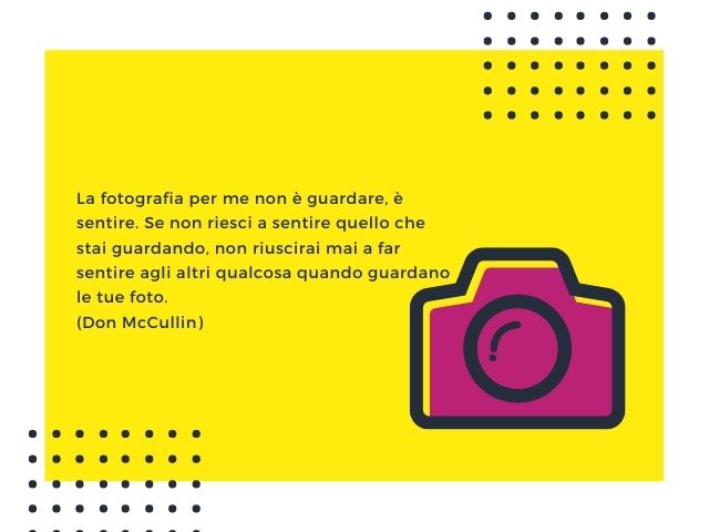 La fotografia per me non è guardare, è sentire. Se non riesci a sentire quello che stai guardando, non riuscirai mai a far sentire agli altri qualcosa quando guardano le tue foto.(Don McCullin)