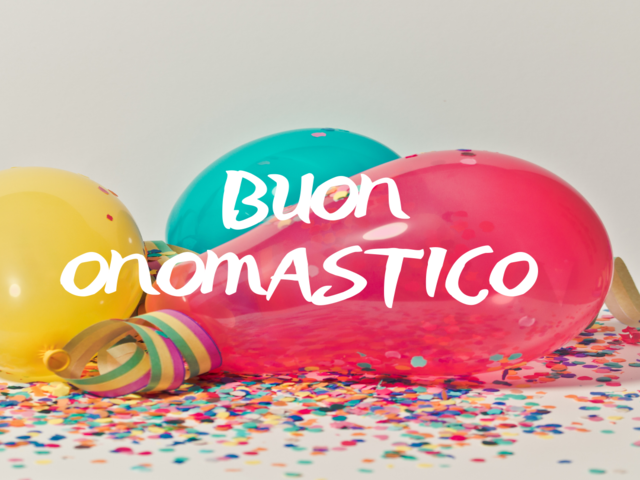 Buon Onomastico