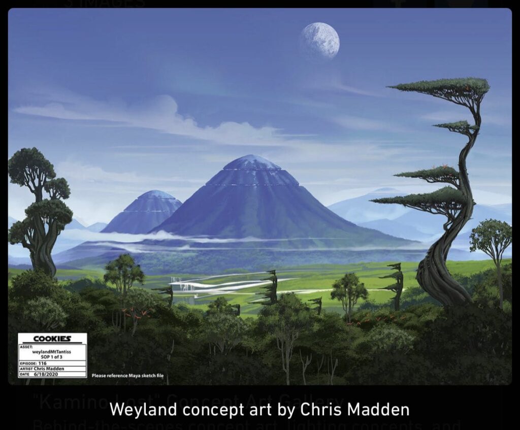 Il concept art di Wayland