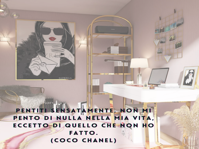 Pentiti sensatamente. Non mi pento di nulla nella mia vita, eccetto di quello che non ho fatto.(Coco Chanel)