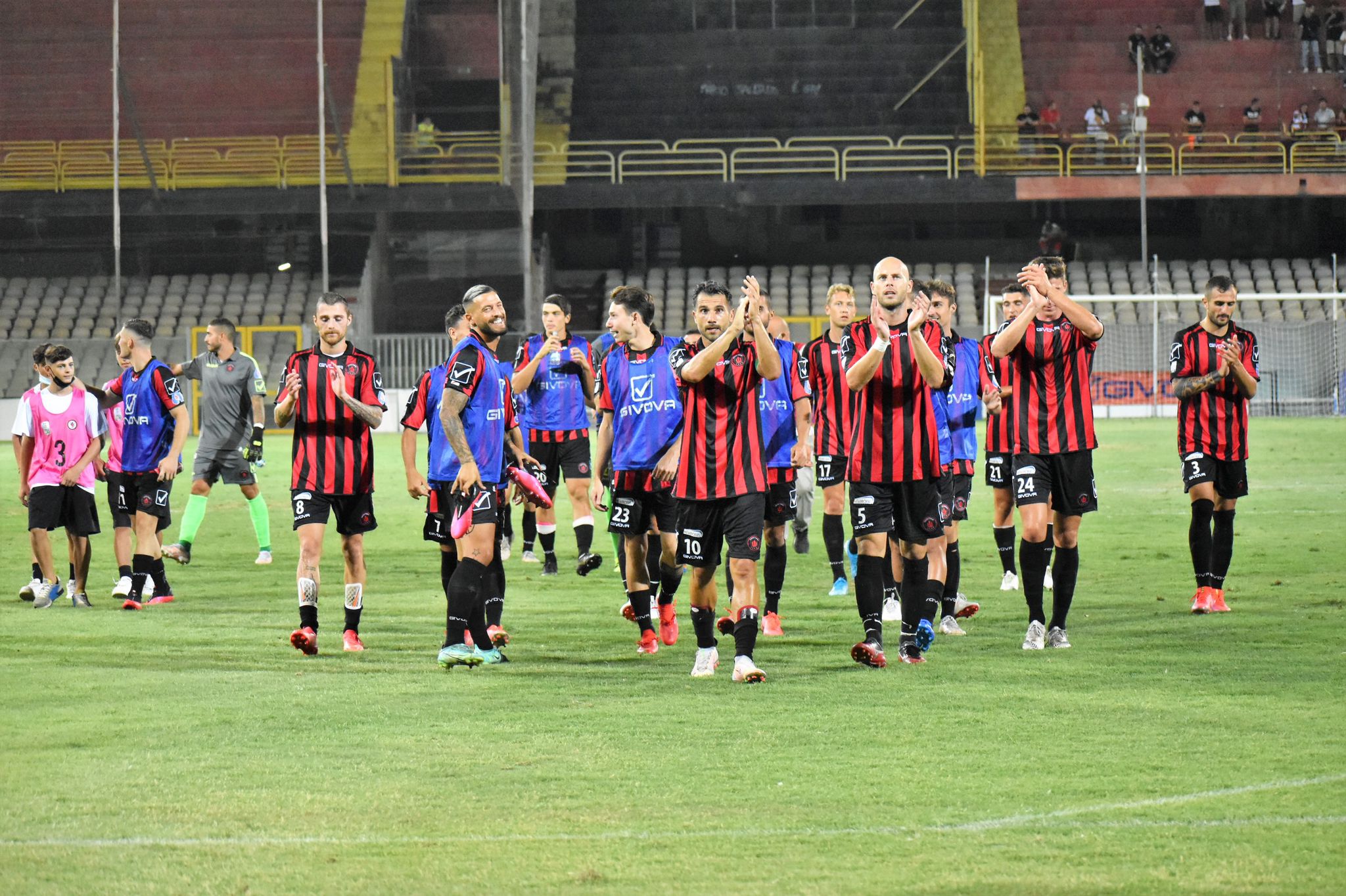 Uno scatto di Foggia 2-0 Paganese, Primo Turno di Coppa Italia Serie C 2021/2022 - crediti: foto di Luigia Spinelli