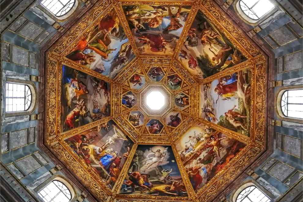 Affreschi di Pietro Benvenuti con scene del Vecchio e Nuovo Testamento (Cappella dei Principi)