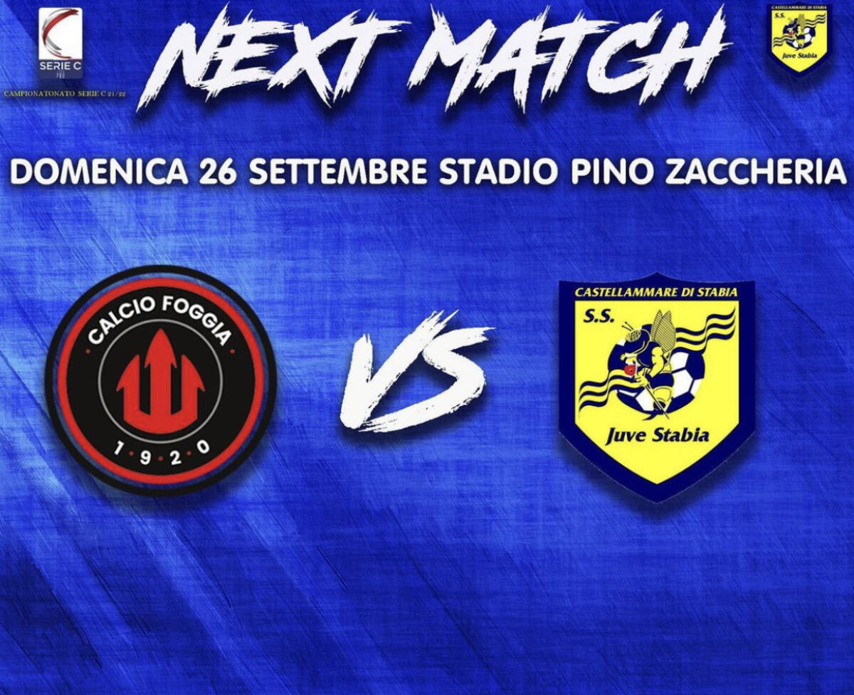 Tifosi della Juve Stabia: "Batteremo il Foggia" - Immagine in evidenza: Foggia-Juve Stabia - crediti foto: pagina ufficiale Facebook S.S. Juve Stabia