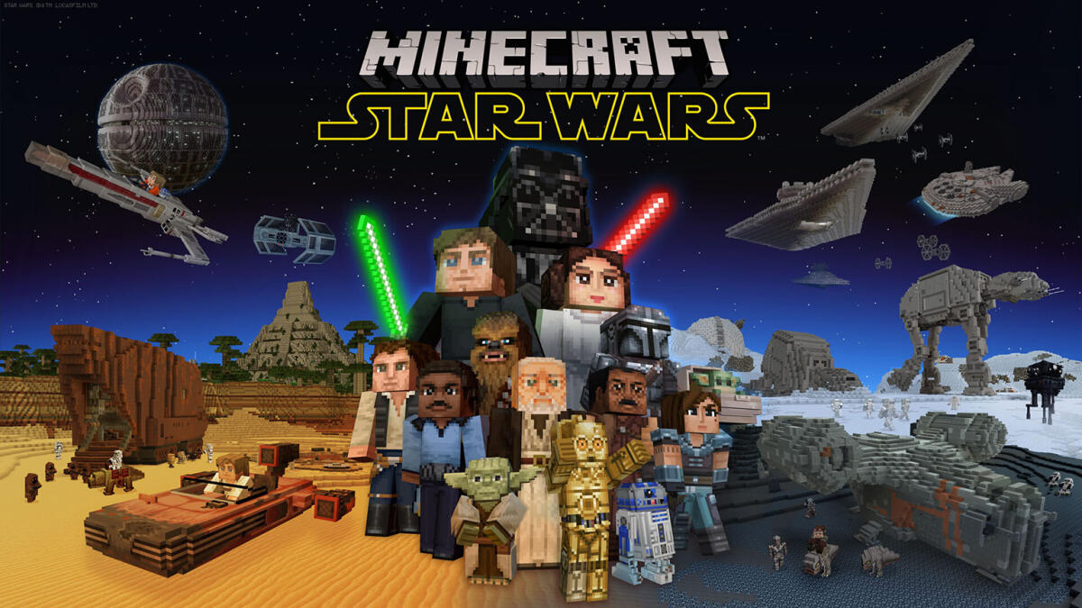 Un fan sta ricostruendo su Minecraft la galassia di Star Wars (video) - Minecraft e Star Wars