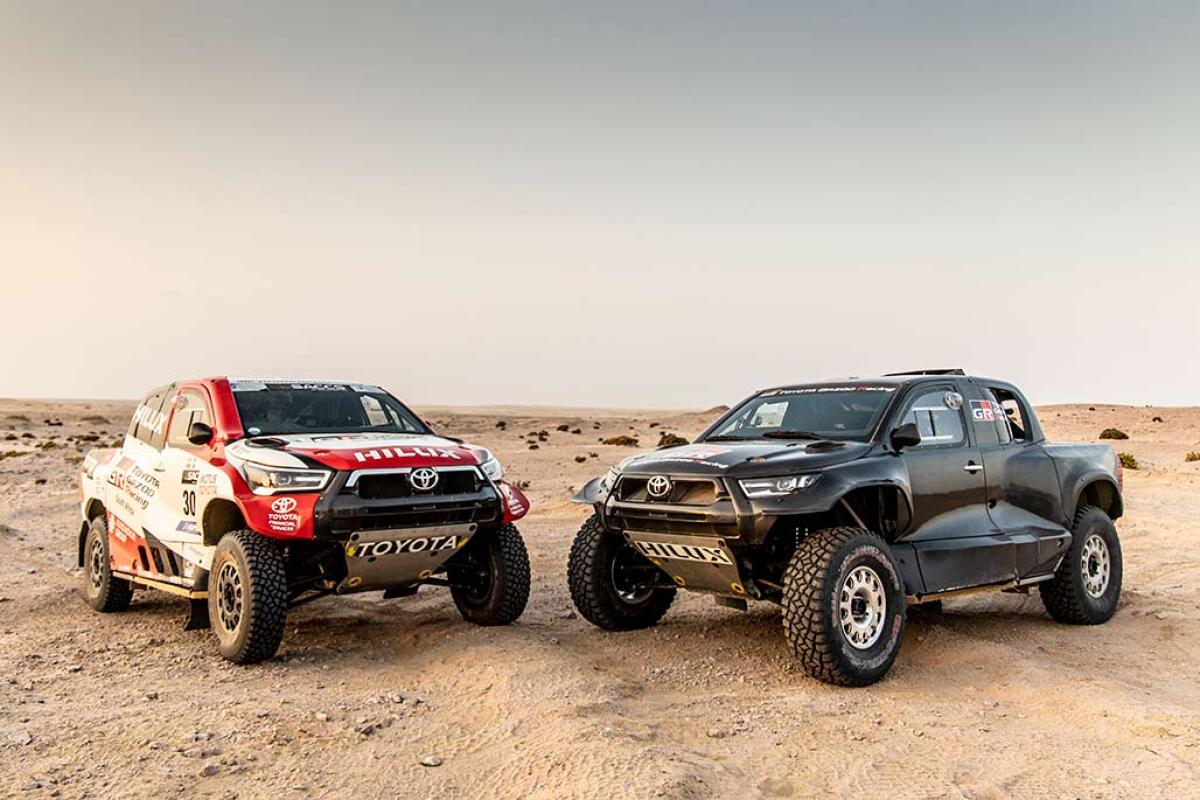 Ecco la formazione Toyota alla Dakar 2022 - 