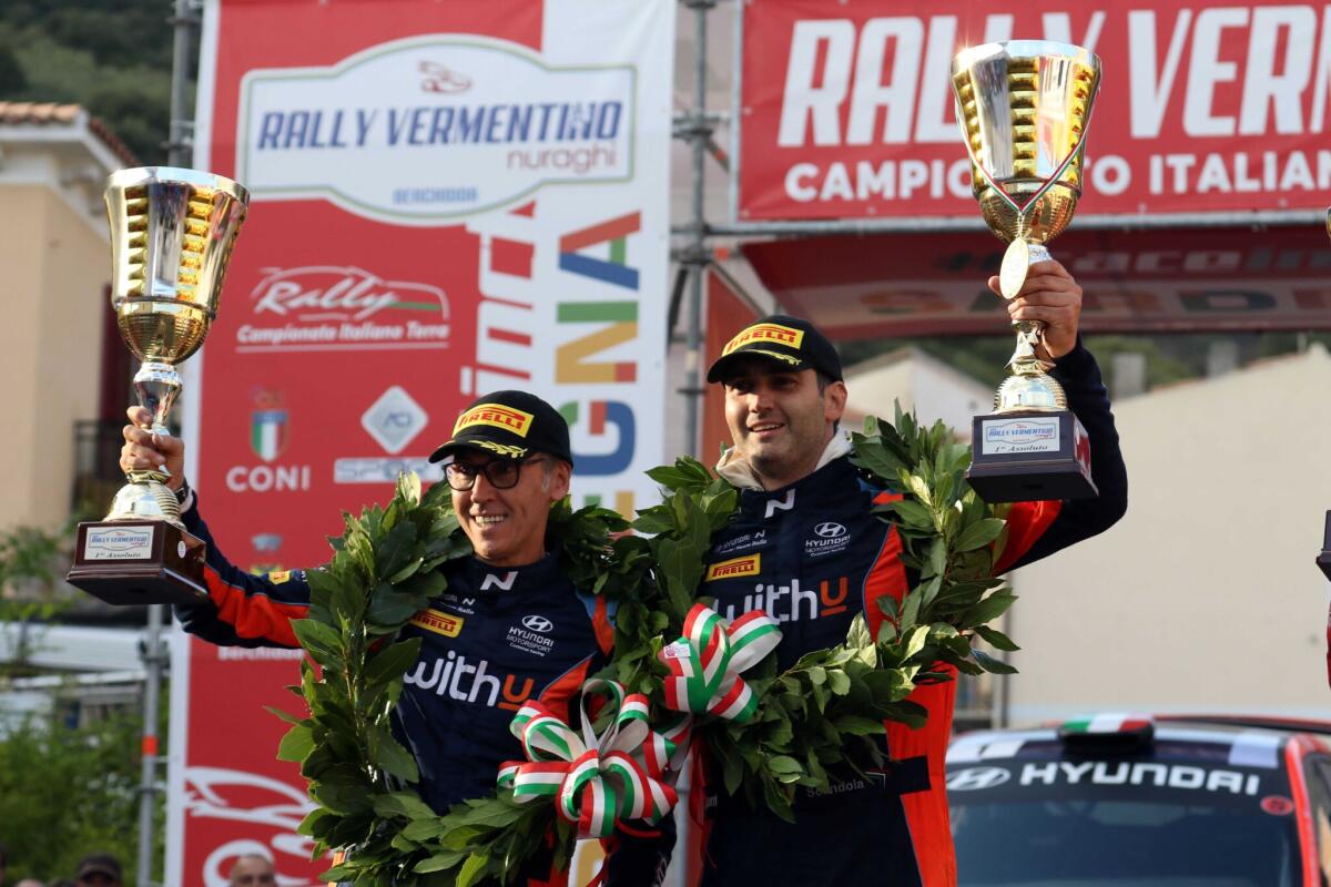 Hyundai Rally Team Italia vince il Rally dei Nuraghi e Vermentino con Scandola e Fappani - 