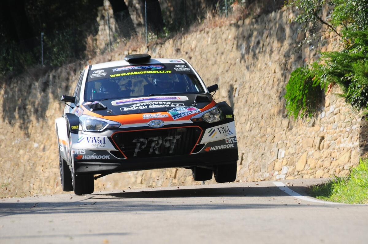 Pinelli al Rally Casciana - 