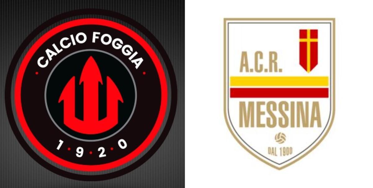 Coppa Italia Serie C, Foggia-ACR Messina: dirige Petrella di Viterbo - Immagine in evidenza: Foggia-ACR Messina - crediti foto (rispettivamente per i due stemmi): pagine Facebook ufficiali delle due società