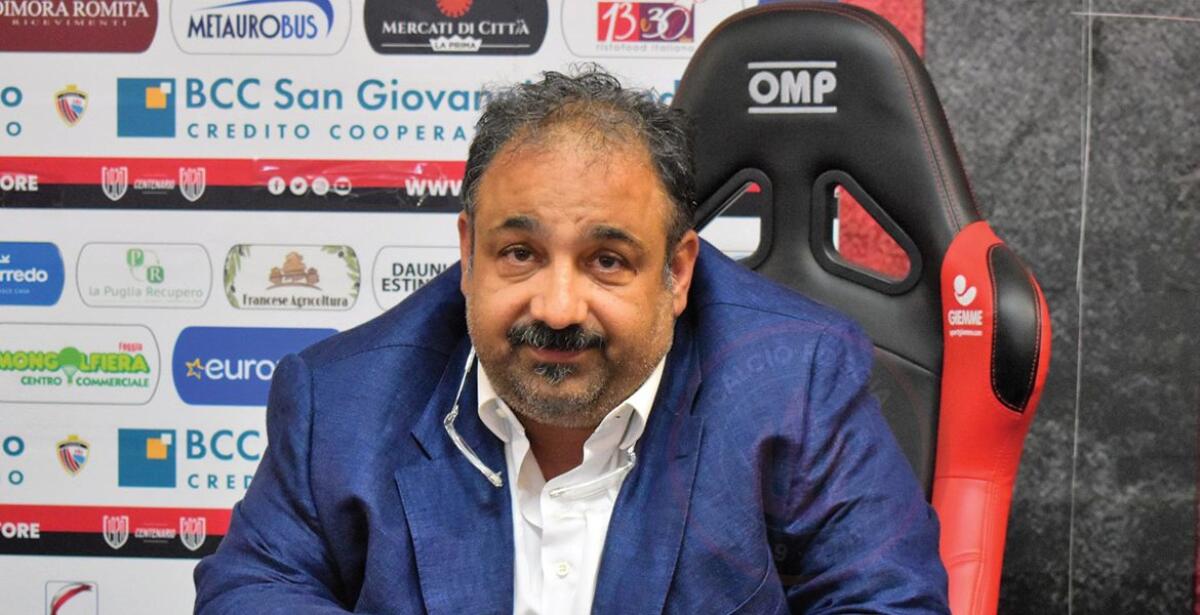 Foggia, Settore Giovanile: Mancini presenta "l'anno della ricostruzione" - Immagine in evidenza: Gianfranco Mancini - crediti foto: sito ufficiale Calcio Foggia 1920