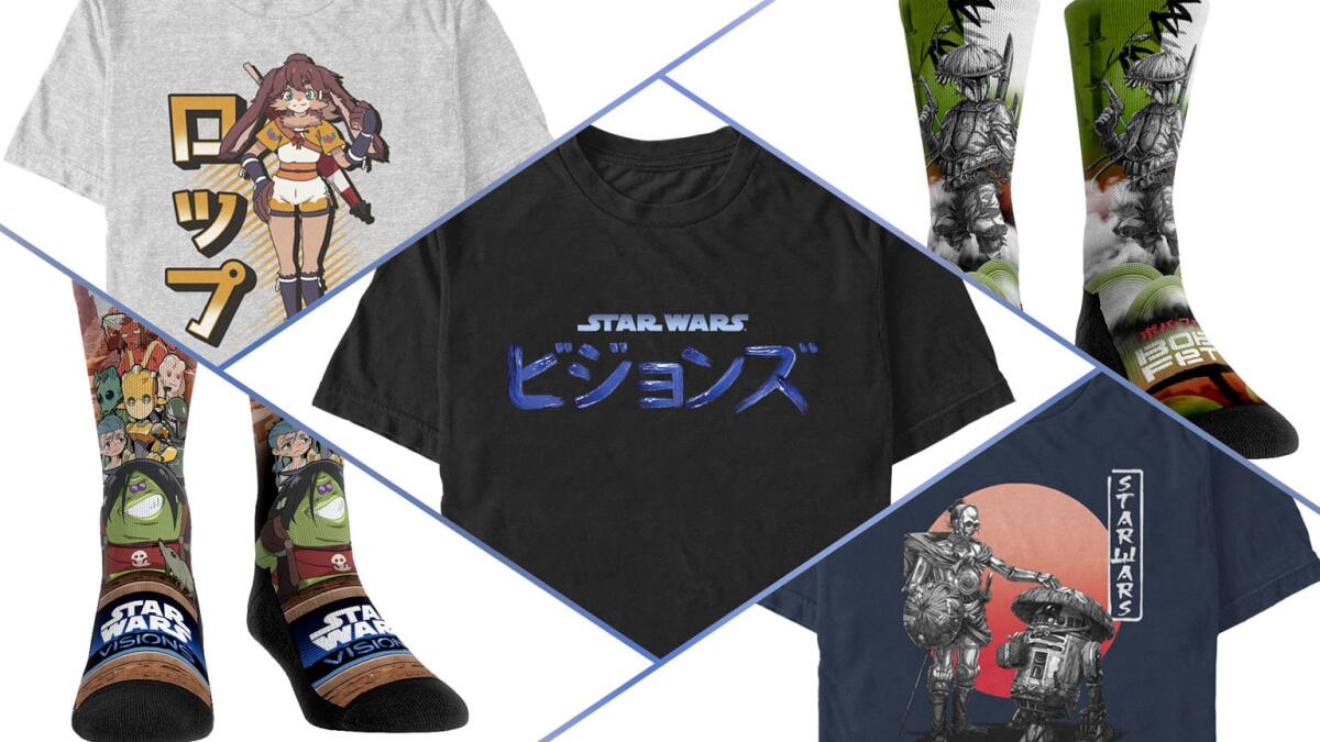 Star Wars Visions: svelato il primo merchandise ufficiale della serie! - Merchandise di Star Wars: Visions.
Da: StarWars.com