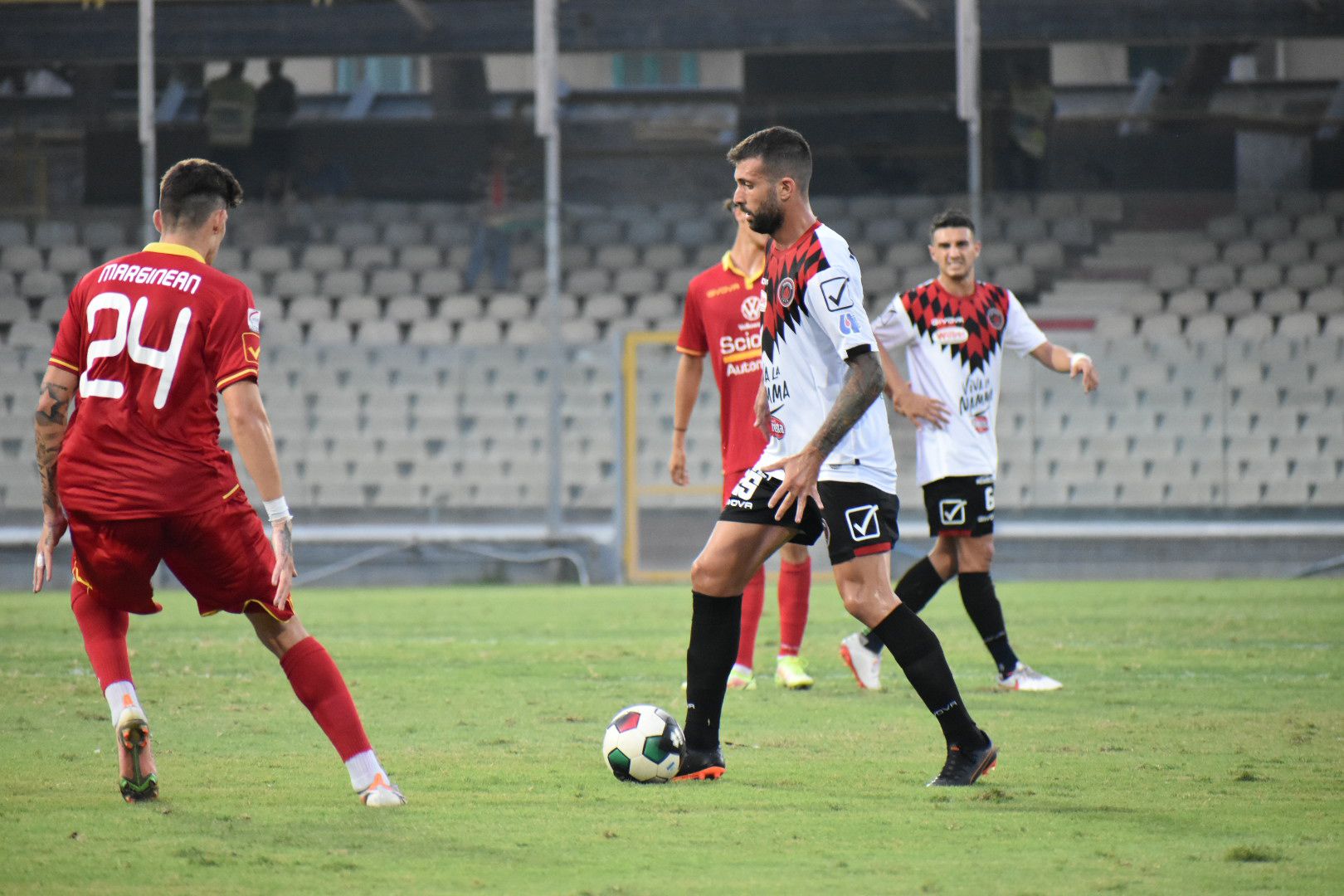 Uno scatto di Foggia-ACR Messina 2-0, Secondo Turno Eliminatorio di Coppa Italia Serie C 2021/2022 - crediti: foto di Luigia Spinelli