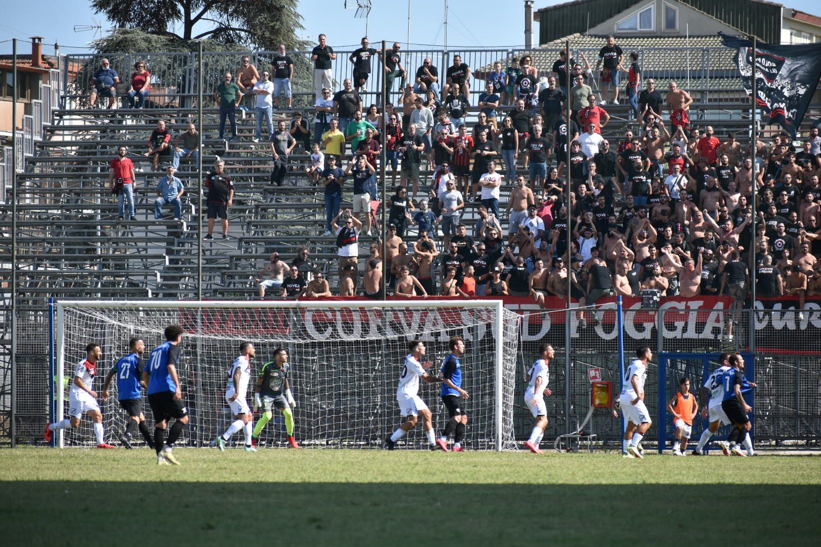 Uno scatto di Latina 1-1 Foggia (Serie C - girone C, stagione 2021/2022) - crediti: foto di Luigia Spinelli
