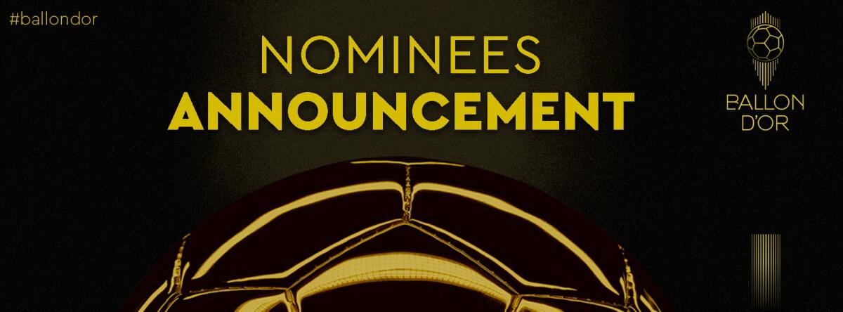 Pallone d'Oro maschile e femminile, tutte le nomination - Immagine in evidenza: Pallone d'Oro - crediti foto: pagina ufficiale Facebook France Football