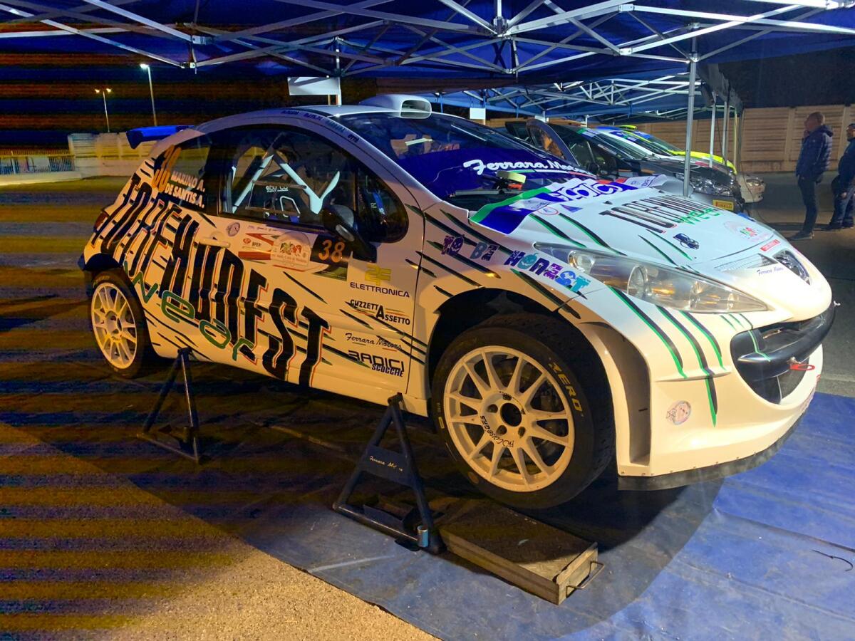 Alessio De Santis e Antonino Marino su Peugeot 207 Super 2000 nella finale a Modena - 
