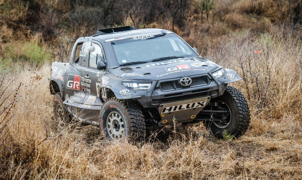 Dakar 2022 - Toyota già avanti con lo sviluppo dell'Hilux V6 turbo! - 