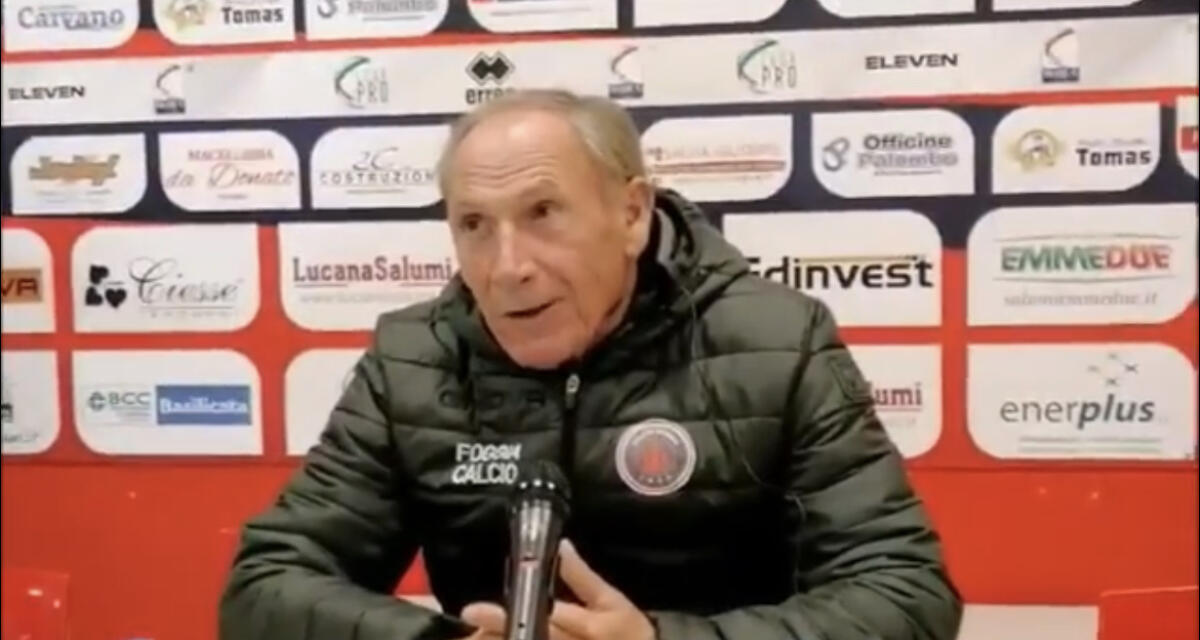 Foggia, parla Zeman:” I ragazzi devono giocare un altro calcio, ma il rigore in tre non si può tirare” - 