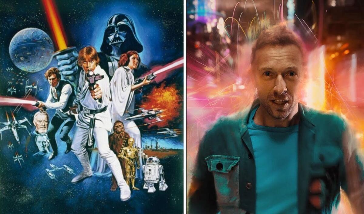 Music of the Spheres: le ispirazioni a Star Wars nel nuovo album dei Coldplay - Star Wars e i Coldplay