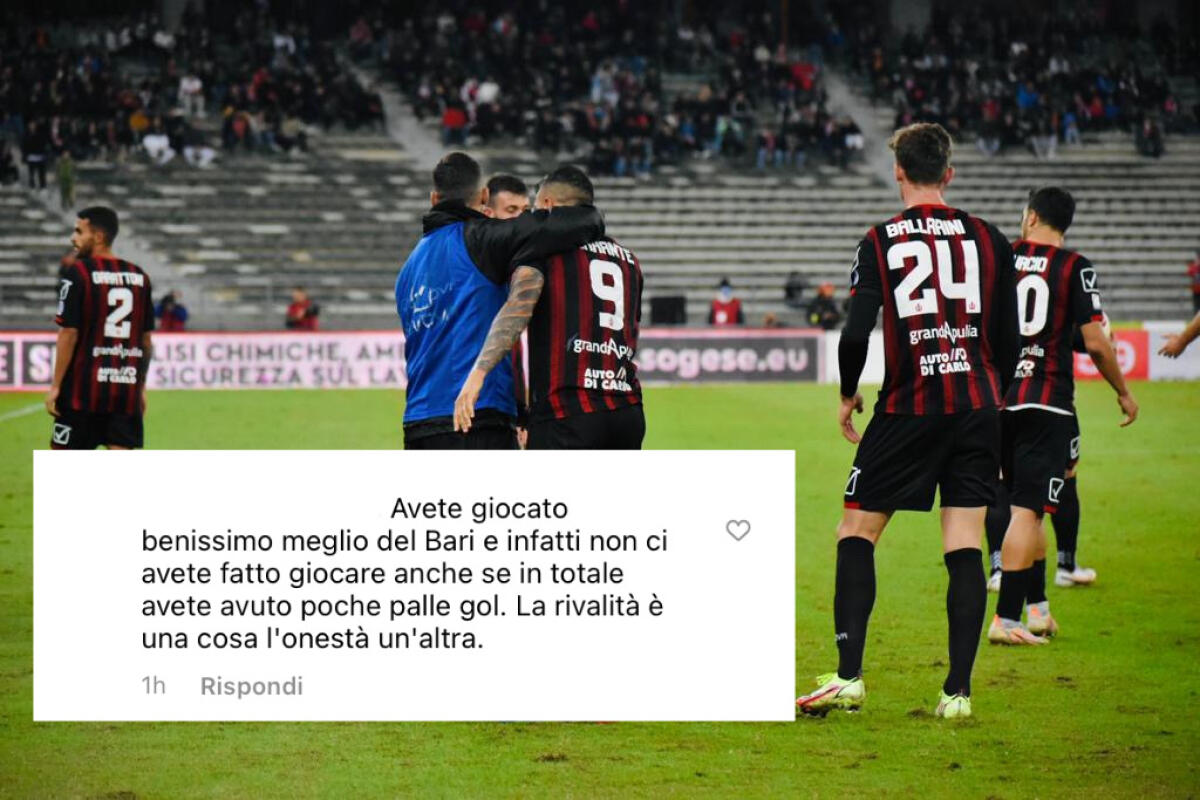 I tifosi del Bari si stanno complimentando col Foggia e con Zeman su Instagram - {"source":"other","uid":"5BF179D5-D13D-4A7F-A0B2-E272DF711946_1634772796191","origin":"gallery","fte_sources":[],"total_draw_actions":16,"used_premium_tools":false,"used_sources":"{"version":1,"sources":[]}","source_sid":"5BF179D5-D13D-4A7F-A0B2-E272