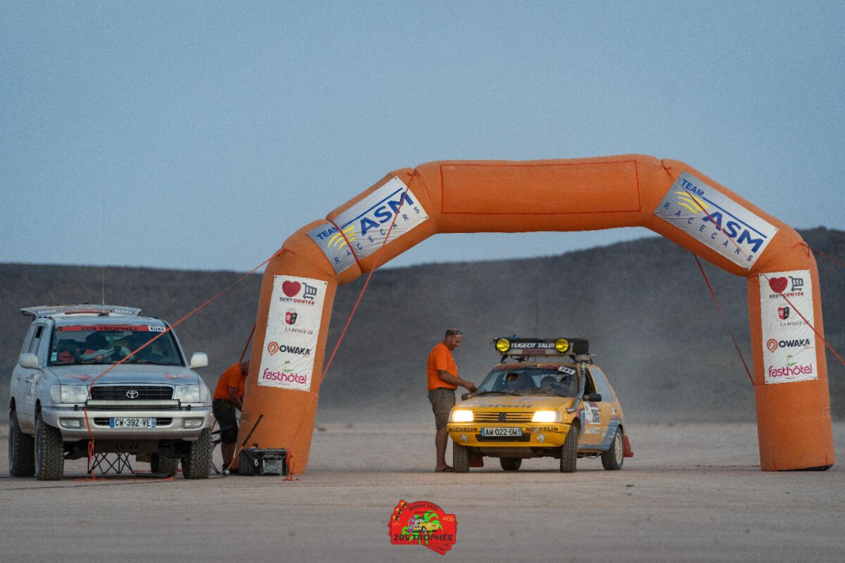 Il 205 Trophee all'ottava tappa - 