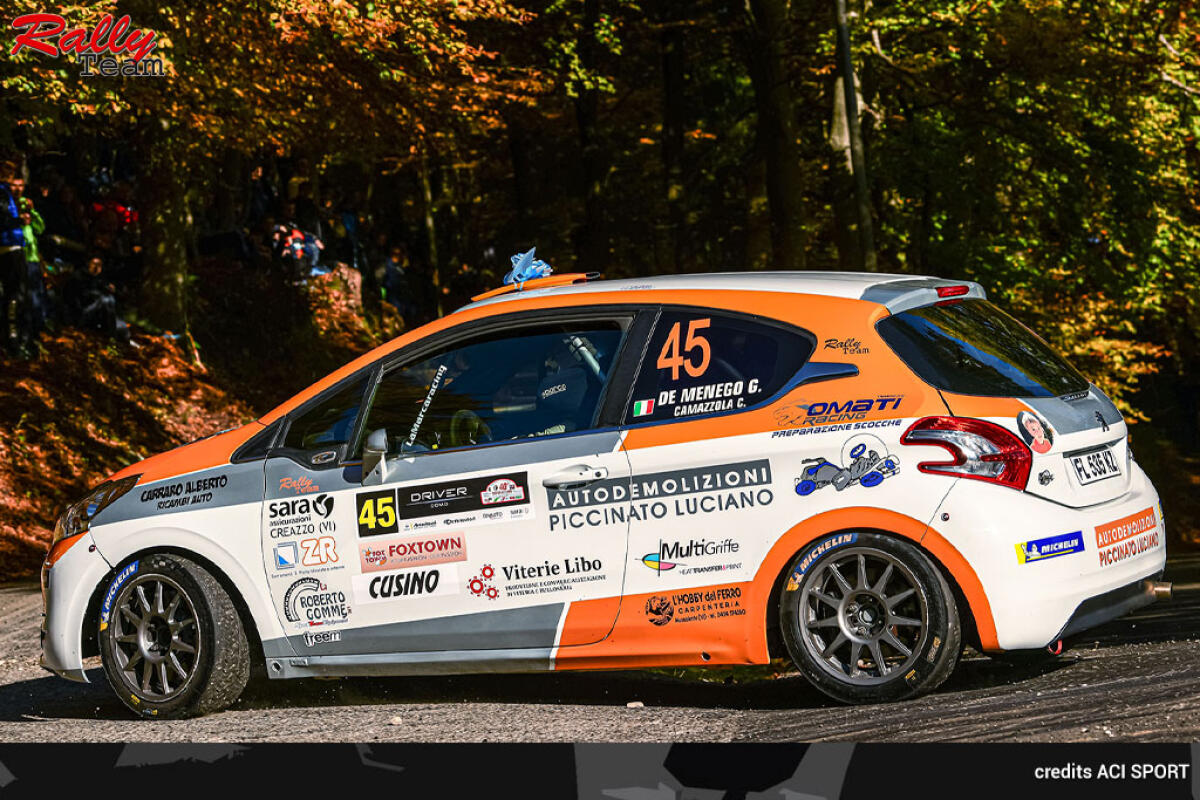 De Menego è secondo nel monomarca Michelin - 