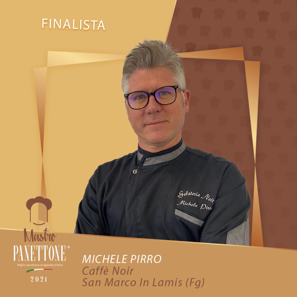 Michele Pirro di Cafè Noir pronto per il "Mastro Panettone" - Il prodotto è rientrato, infatti, tra i primi venti prescelti dall’apposita giuria che andranno ad aggiudicarsi la vittoria finale nei prossimi giorni. La notizia non appena diffusa su facebook è stata accolta con vivo entusiasmo dalla cittadinanza, 