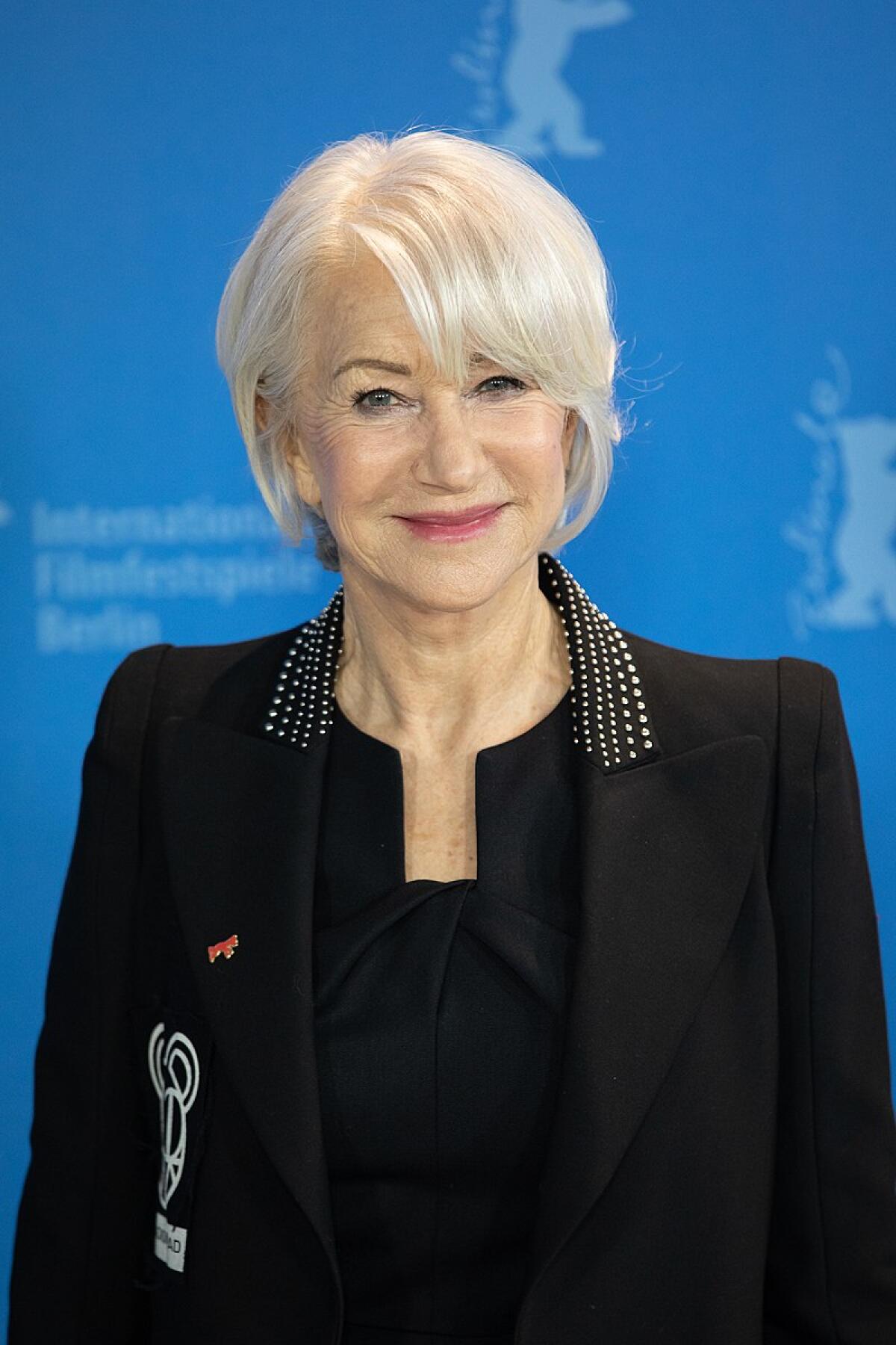 E' Helen Mirren l'Ambasciatrice dell'Università del Salento - Helen Mirren al Berlinale 2020 Oscar alla miglior attrice 2007
Harald Krichel - Opera propria
Actress Helen Mirren at the Berlinale 2020